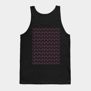 Skull & Lion Nouveau Pattern Tank Top